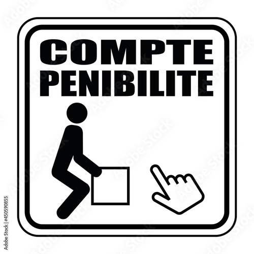 Logo compte pénibilité.