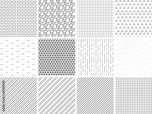 seamless hatch pattern of architectural texture background photo