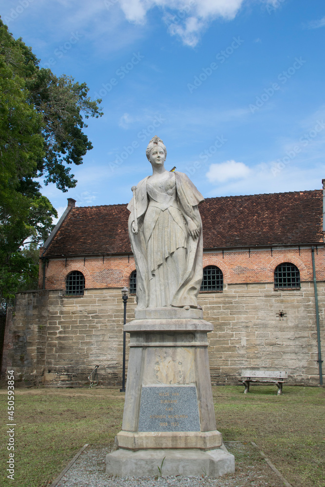 Obraz premium statue of saint john the baptist