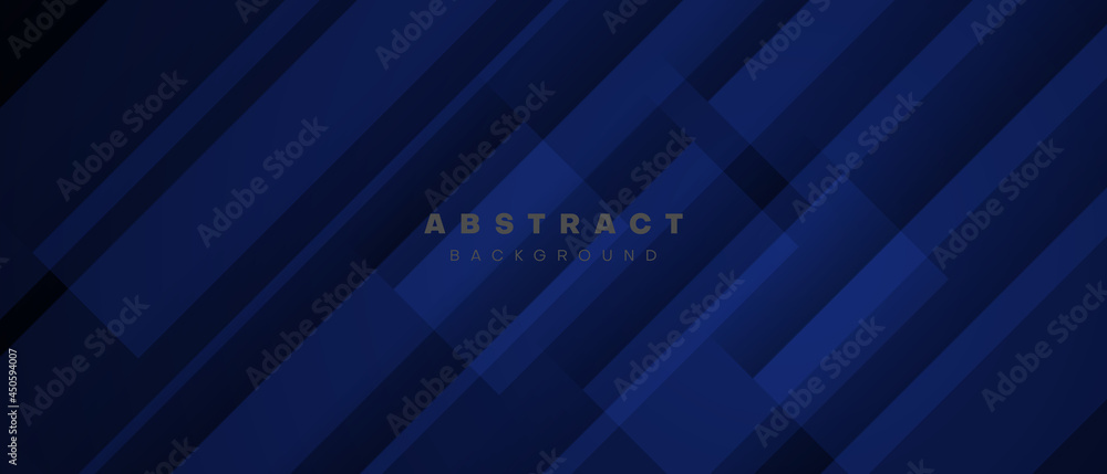 abstract dark blue banner background with square abstract dark blue banner background with square