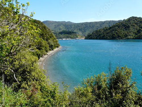 Sceneic New Zealand coastline