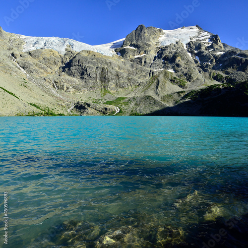 Matier Glacier in Joffre Lakes Provincial Park photo