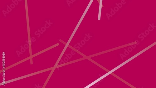 Flat line moving on flat background