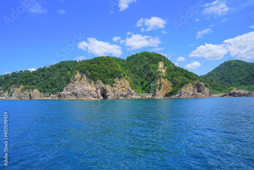 Sasagawanagare Coastline, Murakami City, Niigata Pref., Japan photo