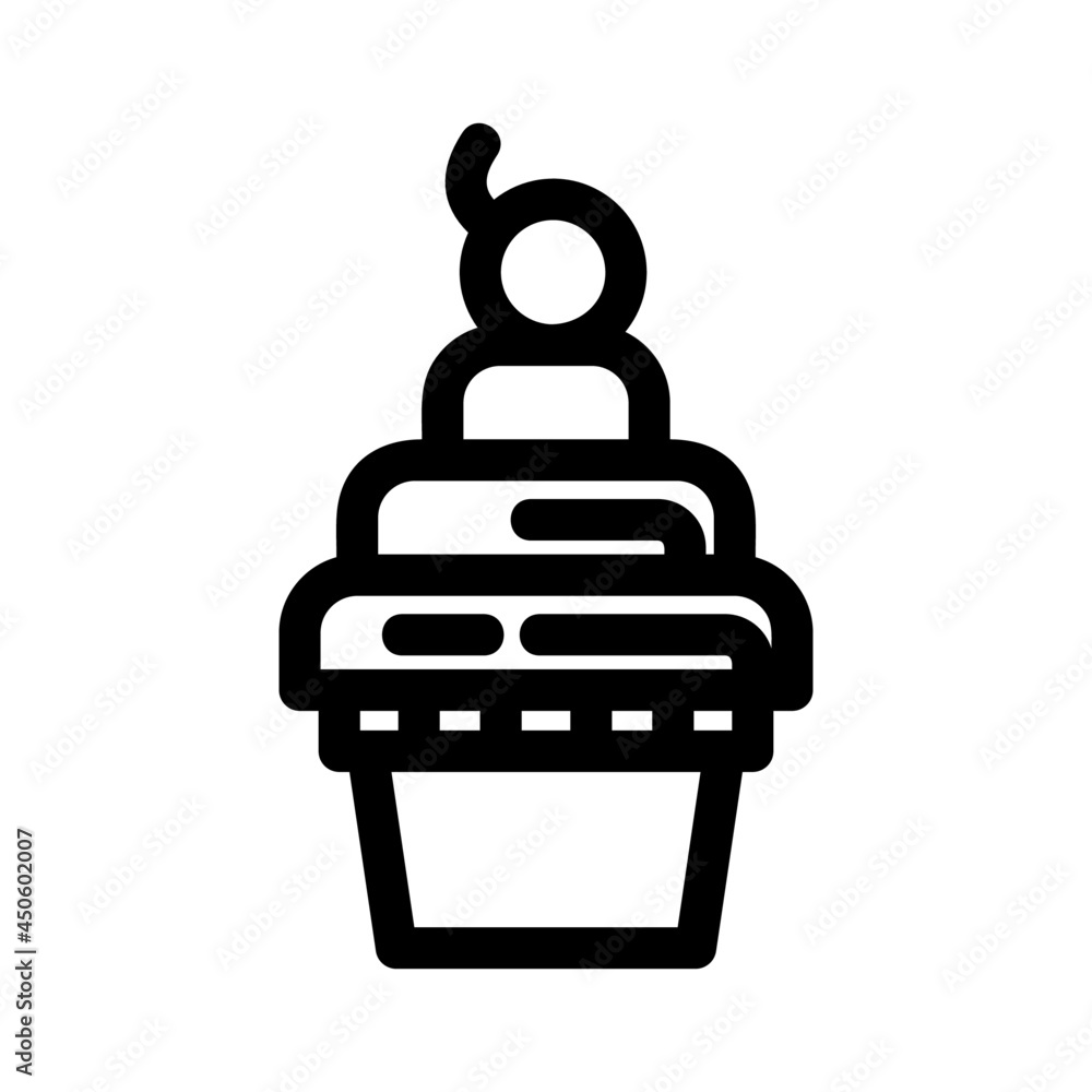 cupcake icon or logo isolated sign symbol vector illustration - high quality black style vector icons
cupcake icon or logo isolated sign symbol vector illustration - high quality black style vector icons