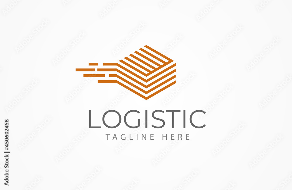 Abstract Box Logo. Usable for logistic and technology Logos, Flat Design Logo Template, vector illustration Abstract Box Logo. Usable for logistic and technology Logos, Flat Design Logo Template, vector illustration
