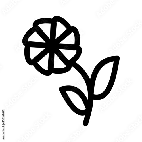 flower icon or logo isolated sign symbol vector illustration - high quality black style vector icons 