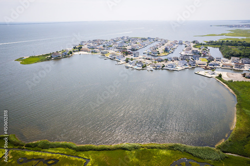 Aerial of Lanoka Harbor F Cove NJ photo