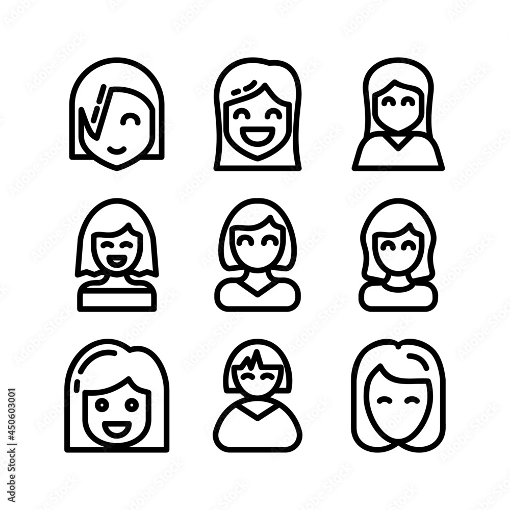 girl icon or logo isolated sign symbol vector illustration - high quality black style vector icons
girl icon or logo isolated sign symbol vector illustration - high quality black style vector icons