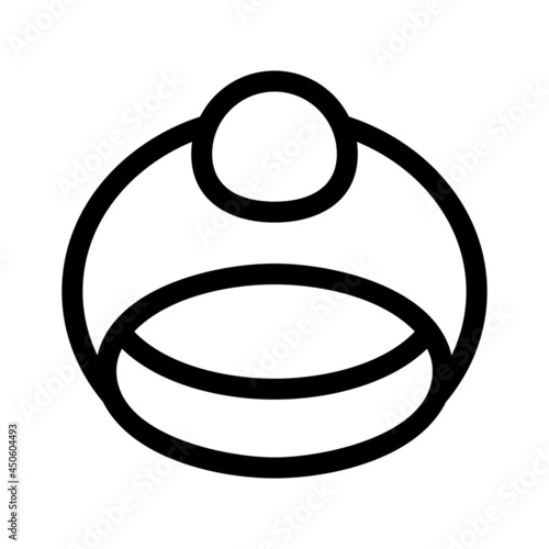 ring icon or logo isolated sign symbol vector illustration - high quality black style vector icons 