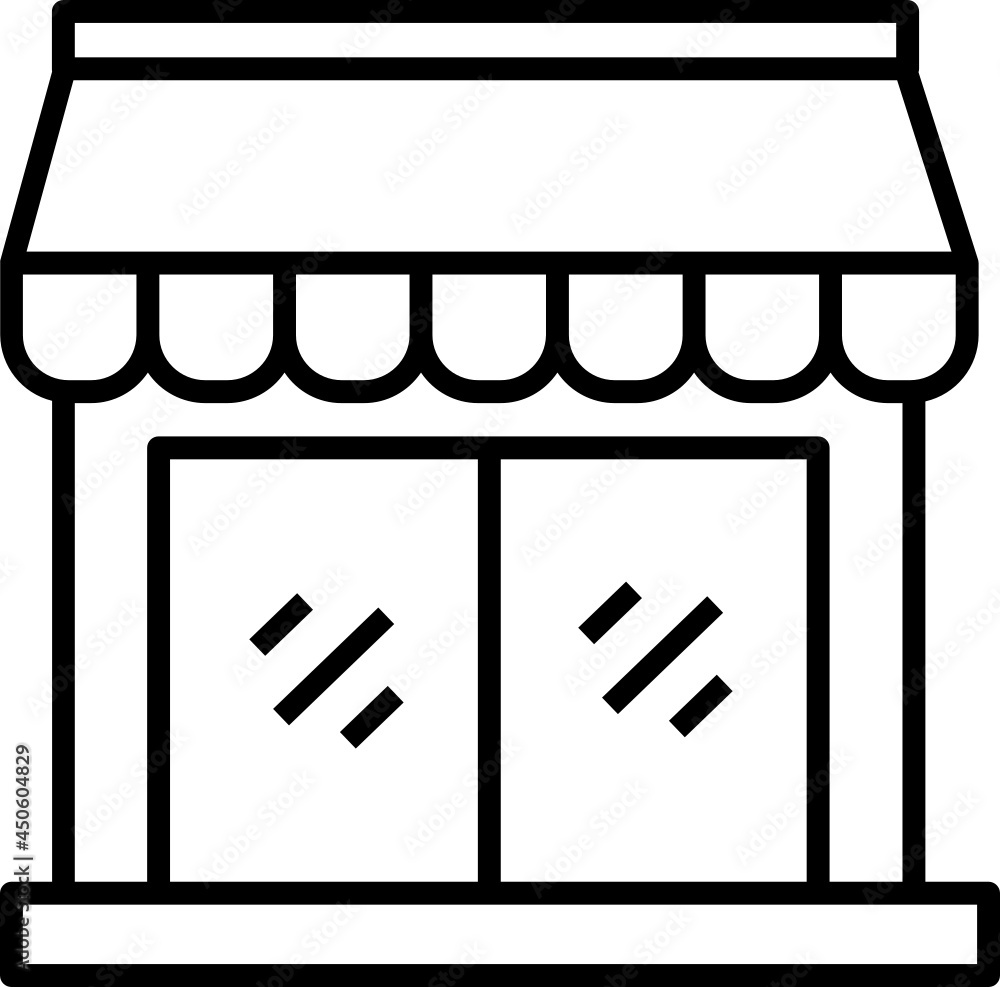 Grocery icon. Supermarket concept icon style Grocery icon. Supermarket concept icon style