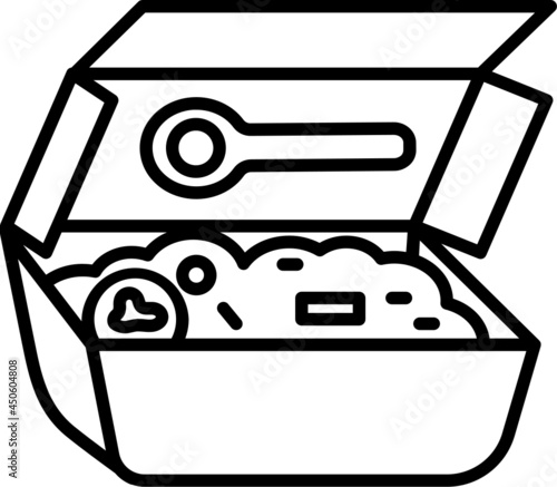 Delicatessen icon. Supermarket concept icon style