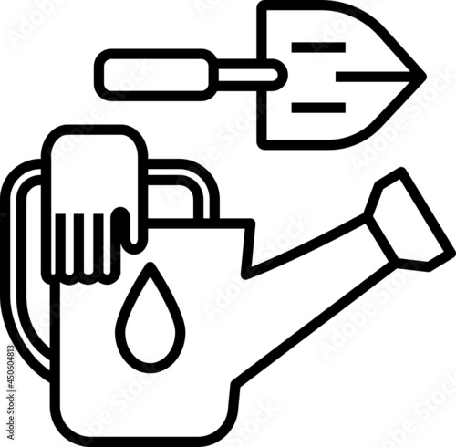 Farming tool icon. Supermarket concept icon style
