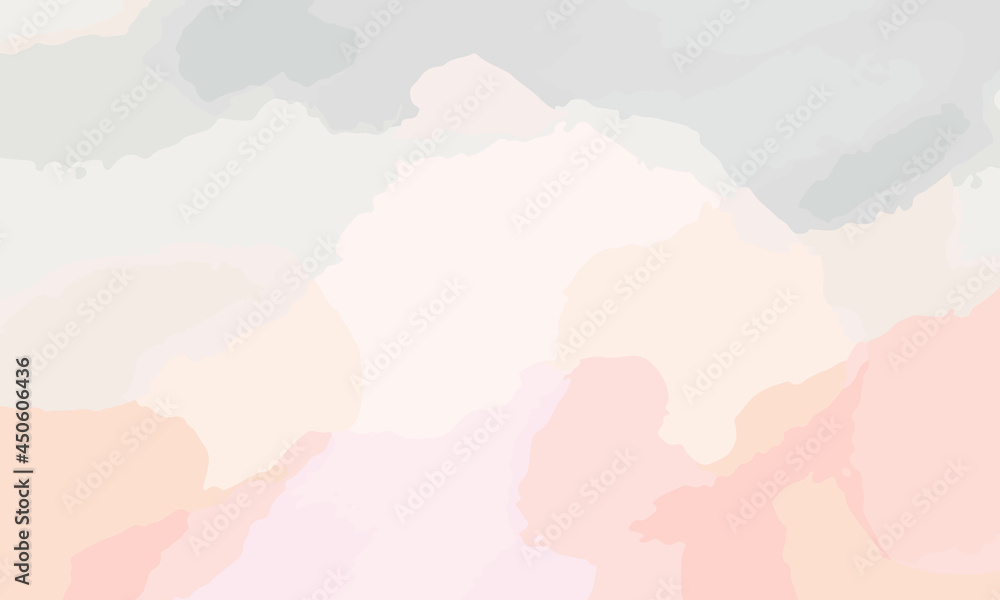 Obraz premium Abstract minimal pastel watercolor for background. Illustration watercolor vector background.