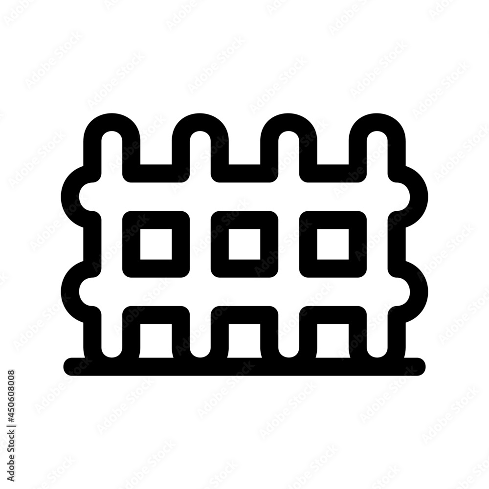fence icon or logo isolated sign symbol vector illustration - high quality black style vector icons
fence icon or logo isolated sign symbol vector illustration - high quality black style vector icons