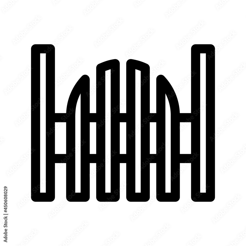 fence icon or logo isolated sign symbol vector illustration - high quality black style vector icons
fence icon or logo isolated sign symbol vector illustration - high quality black style vector icons