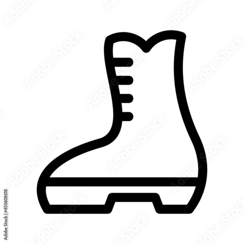 gumboots icon or logo isolated sign symbol vector illustration - high quality black style vector icons
