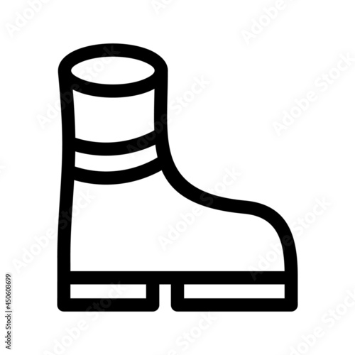 gumboots icon or logo isolated sign symbol vector illustration - high quality black style vector icons
