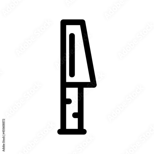 hunting knife icon or logo isolated sign symbol vector illustration - high quality black style vector icons
