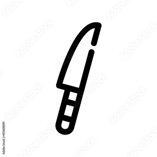 hunting knife icon or logo isolated sign symbol vector illustration - high quality black style vector icons
