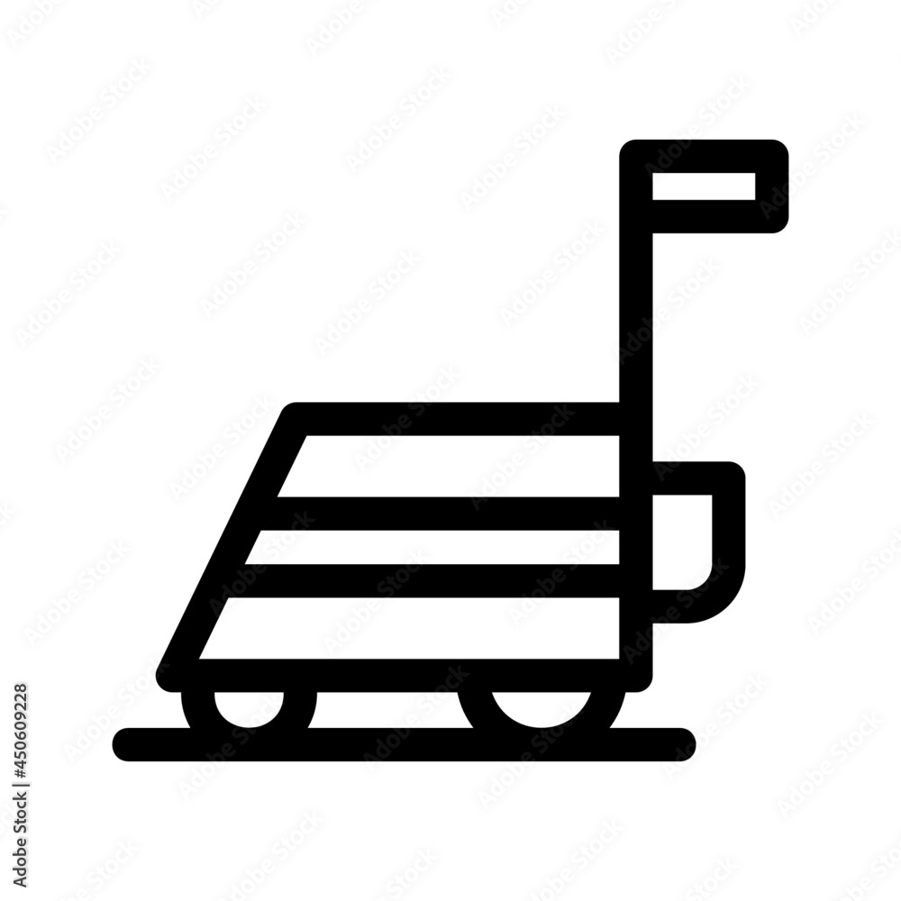 lawn mower icon or logo isolated sign symbol vector illustration - high quality black style vector icons
