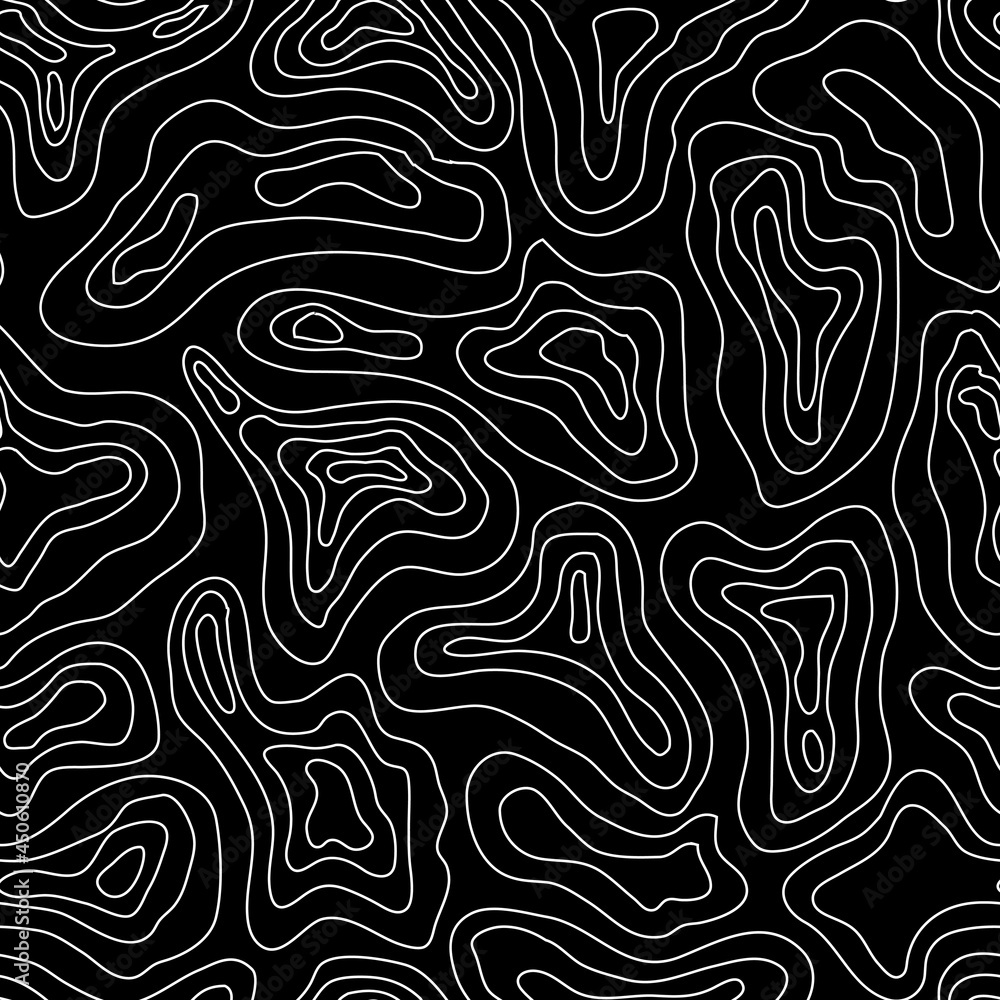 Abstract waves texture. Seamless graphic pattern. Isolated black and white texture. Seamless background for craft, collage, prints. Abstract waves texture. Seamless graphic pattern. Isolated black and white texture. Seamless background for craft, collage, prints.