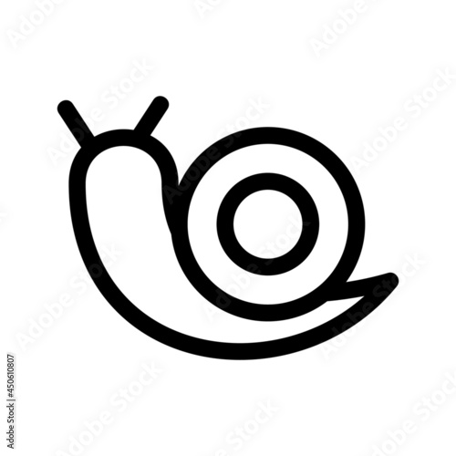 snail icon or logo isolated sign symbol vector illustration - high quality black style vector icons
