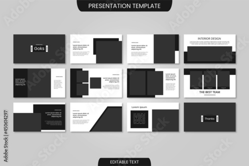 Modern business presentation template powerpoint