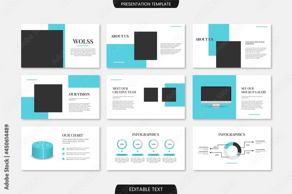 Modern business presentation template powerpoint Modern business presentation template powerpoint