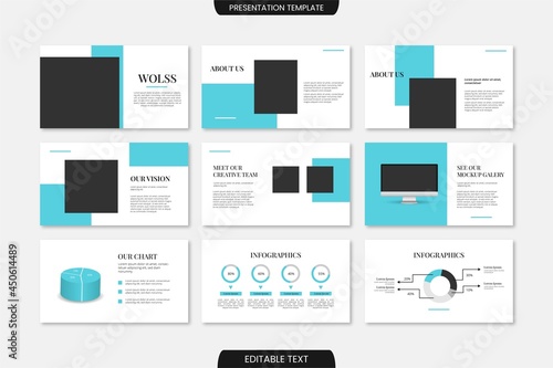 Modern business presentation template powerpoint