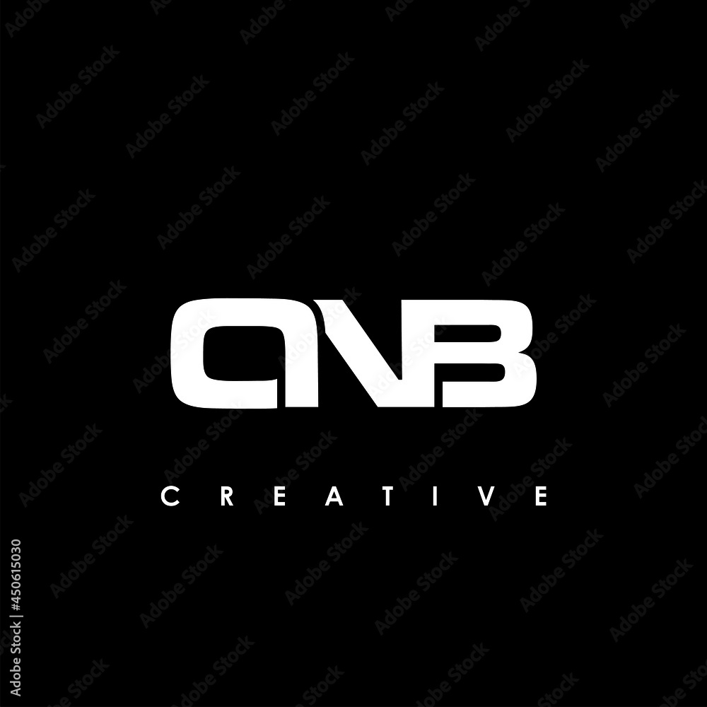 ONB Letter Initial Logo Design Template Vector Illustration ONB Letter Initial Logo Design Template Vector Illustration