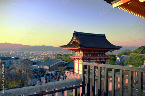 清水寺から見た京都