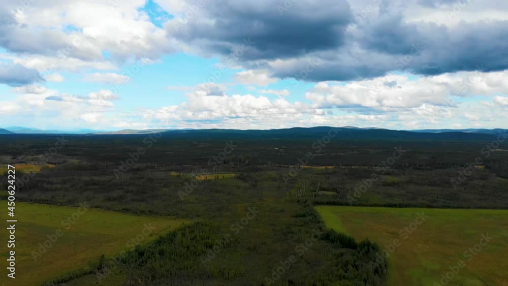 4K Drone Video of Chena River near North Pole, Alaska 4K Drone Video of Chena River near North Pole, Alaska