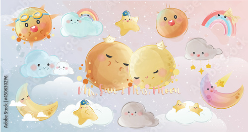 Cute Sky Objects Collections
