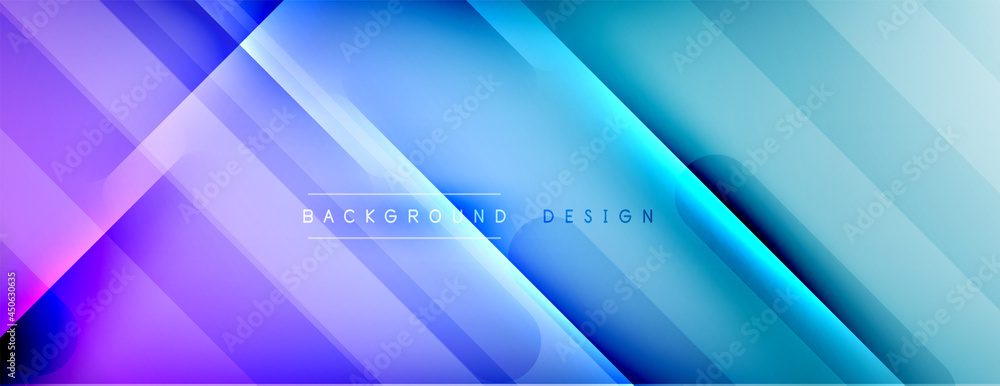 Abstract background - lines composition created with lights and shadows. Technology or business digital template. Trendy simple fluid color gradient abstract background with dynamic Abstract background - lines composition created with lights and shadows. Technology or business digital template. Trendy simple fluid color gradient abstract background with dynamic