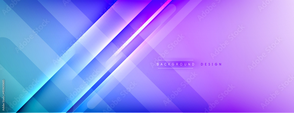 Abstract background - lines composition created with lights and shadows. Technology or business digital template. Trendy simple fluid color gradient abstract background with dynamic Abstract background - lines composition created with lights and shadows. Technology or business digital template. Trendy simple fluid color gradient abstract background with dynamic