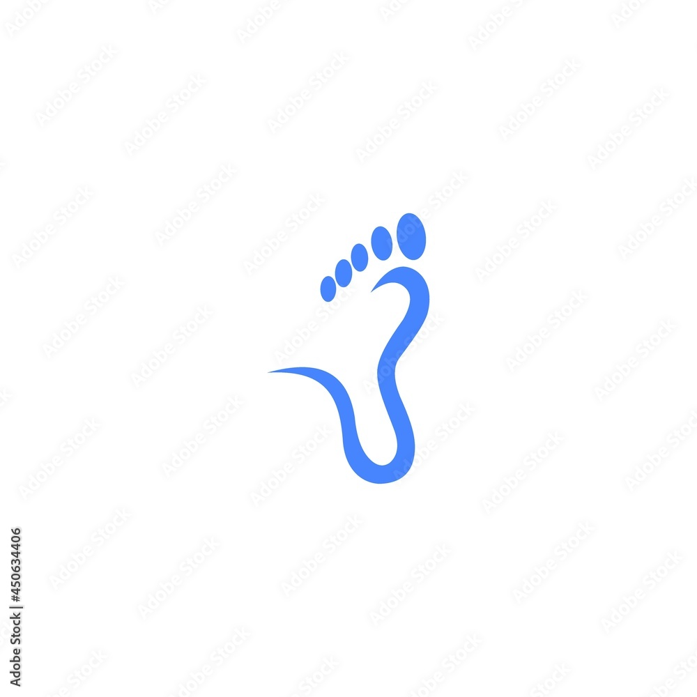 Foot and care icon logo template Foot and healthcare Foot and care icon logo template Foot and healthcare