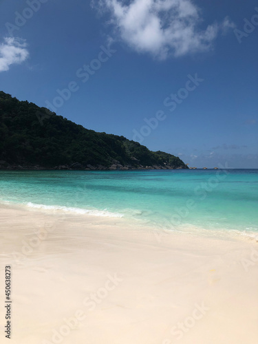 beautiful sea and beach of southeast asia in Thailand  Similan Islands