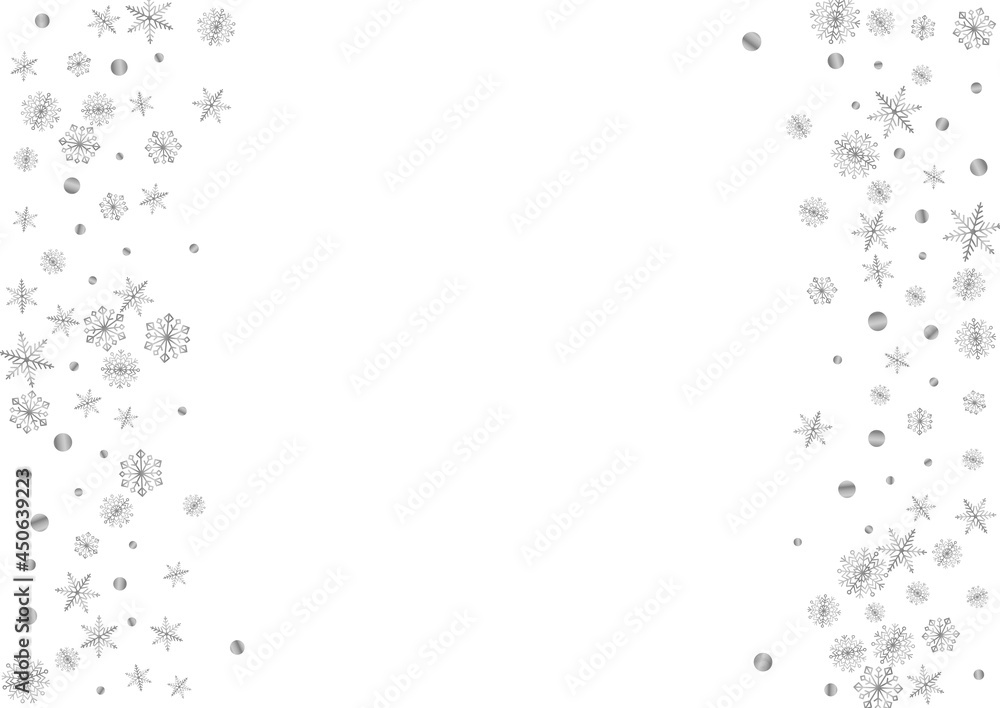 Silver Dot Background White Vector. Snow Magical Pattern. Luminous Confetti Luxury. Grey Drawn Texture. Silver Dot Background White Vector. Snow Magical Pattern. Luminous Confetti Luxury. Grey Drawn Texture.