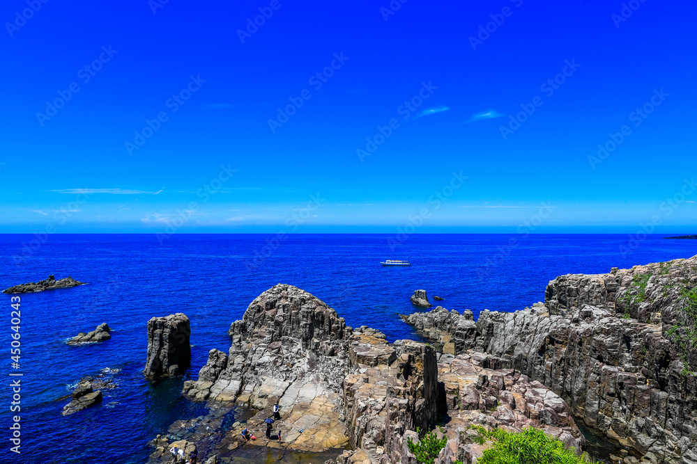 Fototapeta premium 福井県観光地 東尋坊