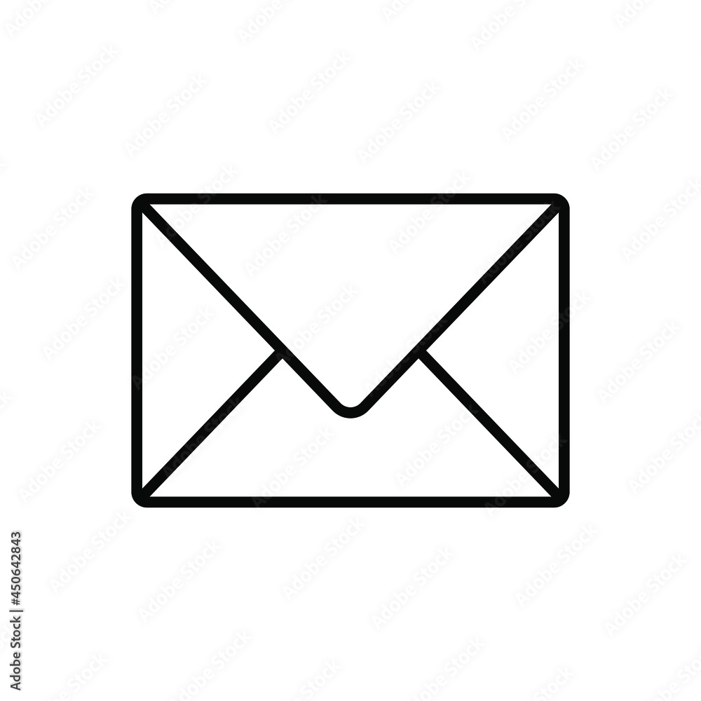 Email vector icon. Mail illustration symbol. post sign or logo. Email vector icon. Mail illustration symbol. post sign or logo.