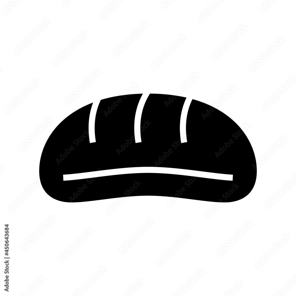 bread icon or logo isolated sign symbol vector illustration - high quality black style vector icons
