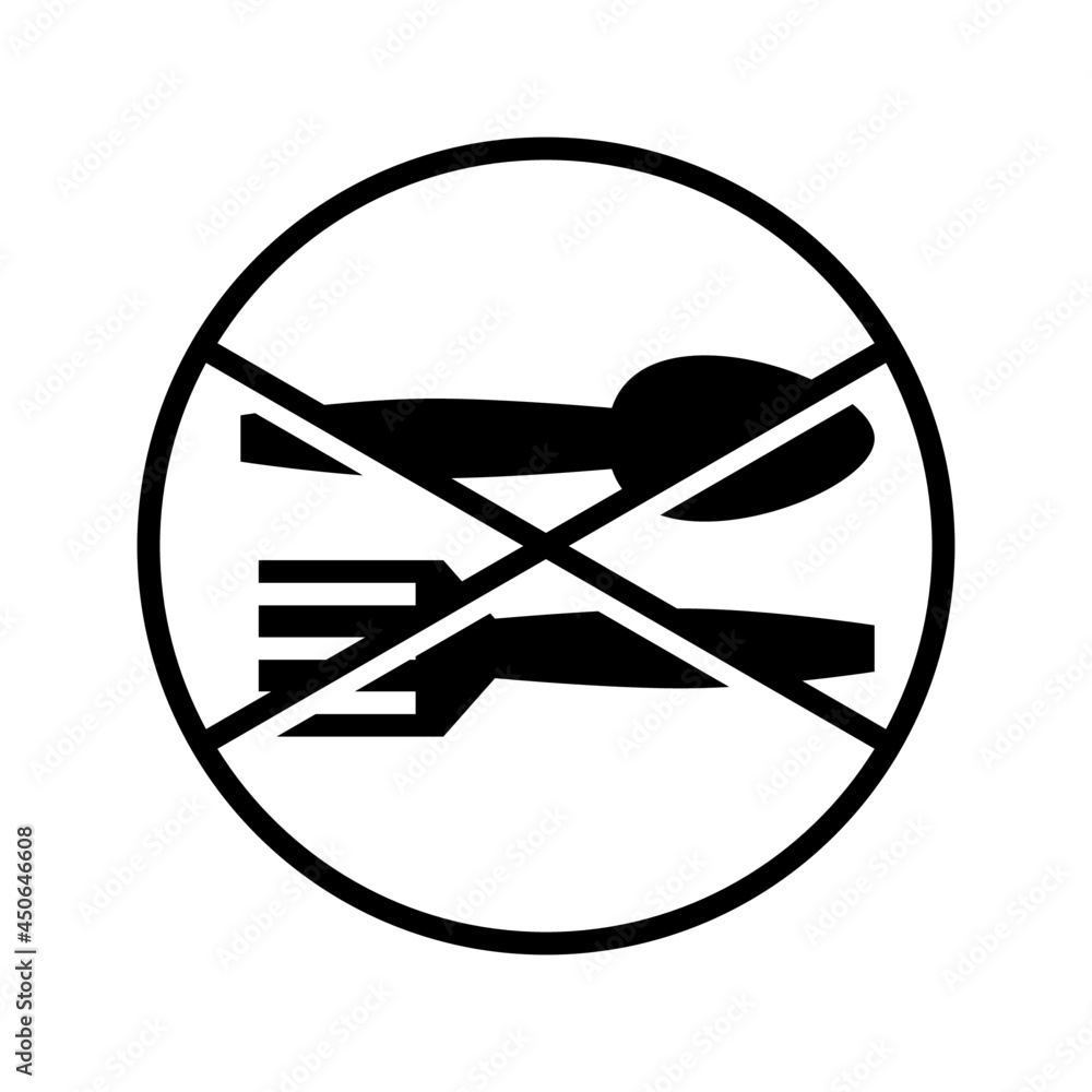 do not eat icon or logo isolated sign symbol vector illustration - high quality black style vector icons
do not eat icon or logo isolated sign symbol vector illustration - high quality black style vector icons