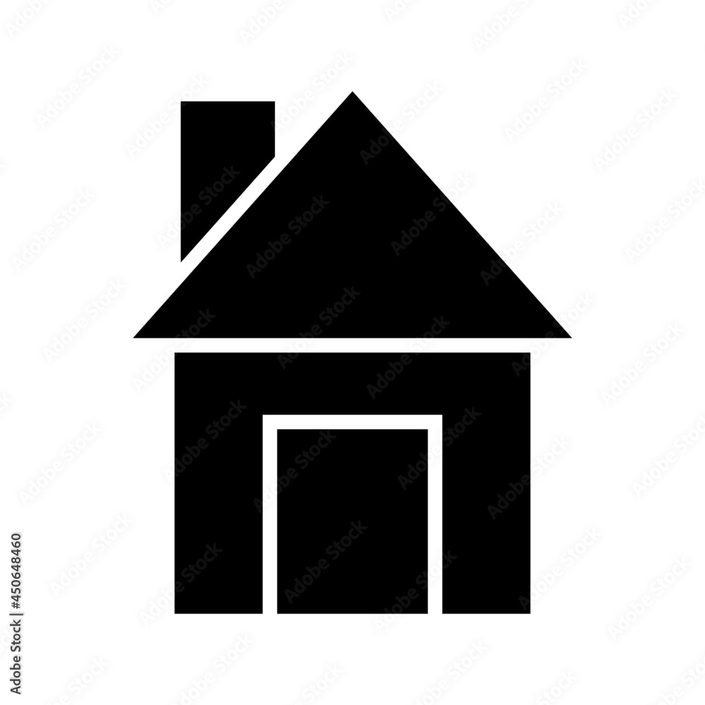 house icon or logo isolated sign symbol vector illustration - high quality black style vector icons

