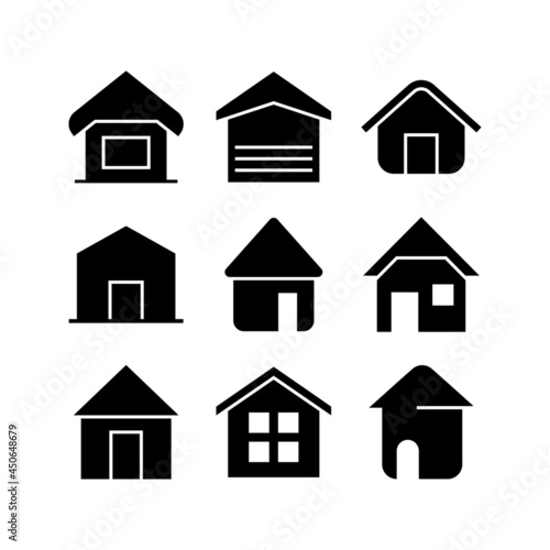 house icon or logo isolated sign symbol vector illustration - high quality black style vector icons 