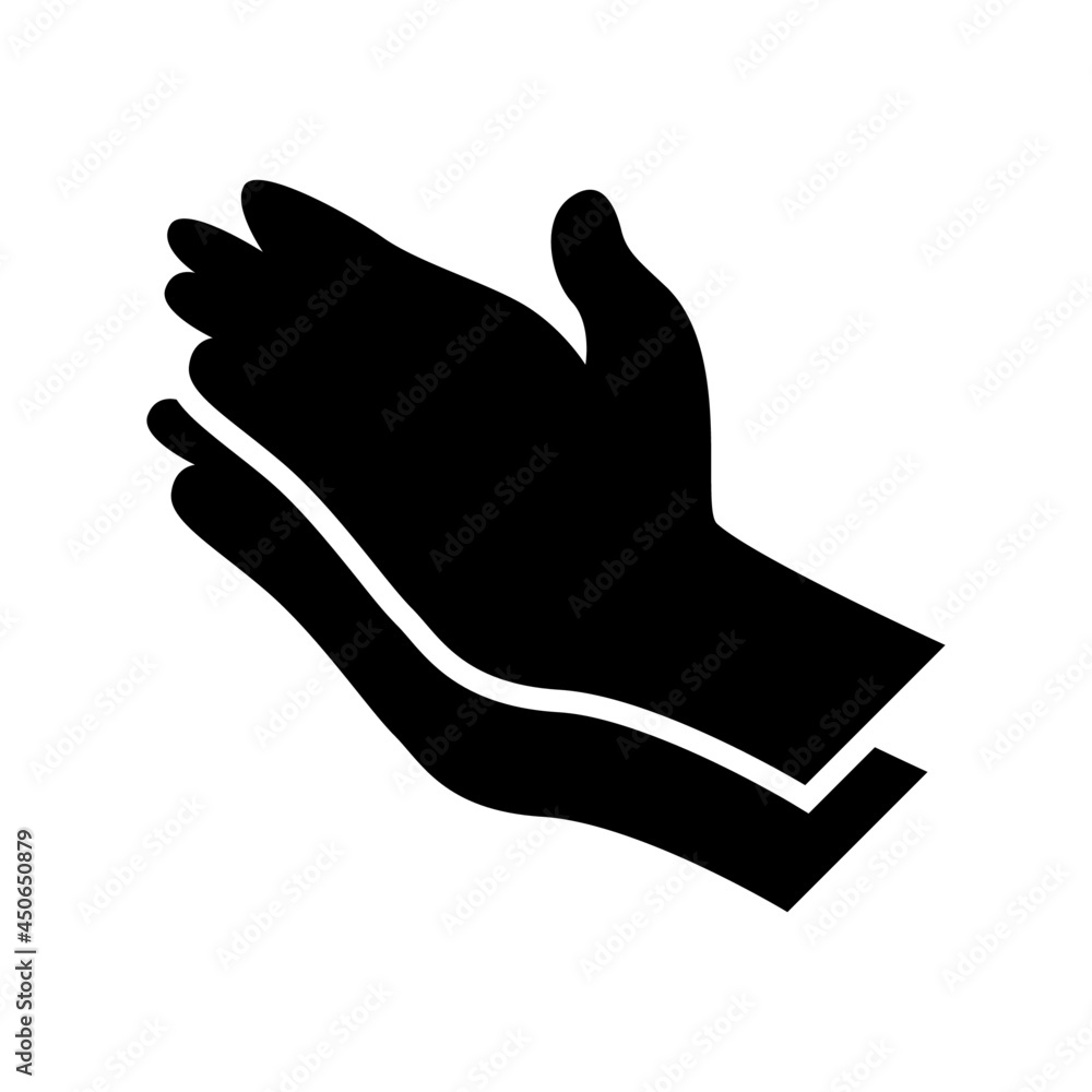 Obraz premium pray icon or logo isolated sign symbol vector illustration - high quality black style vector icons 