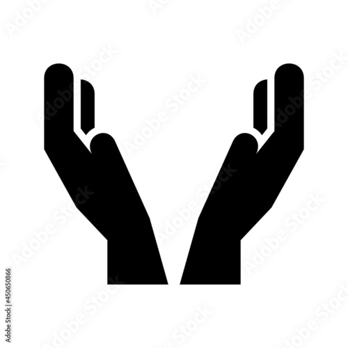 pray icon or logo isolated sign symbol vector illustration - high quality black style vector icons
