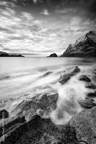 rocks and sea photo