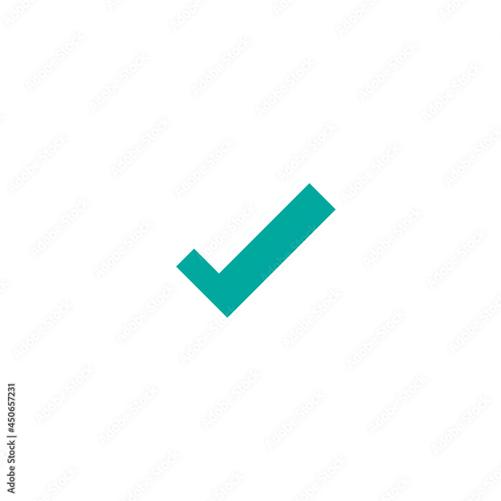 Valid Seal icon. Blue tick . Flat OK sticker icon. Check mark. Isolated on white. Valid Seal icon. Blue tick . Flat OK sticker icon. Check mark. Isolated on white.