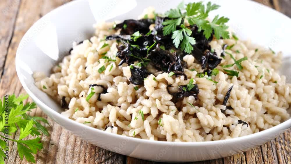 risotto with mushroom risotto with mushroom